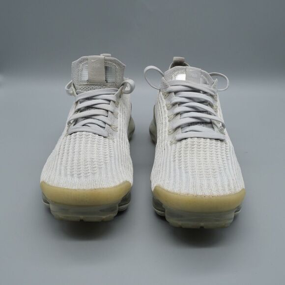 Nike Air VaporMax Flyknit 3 Shoes Women's Size 10 Pure Platinum AJ6910-100 - Picture 2 of 10